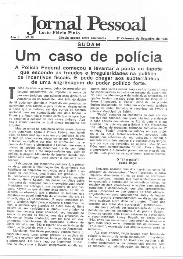 Jornal Pessoal