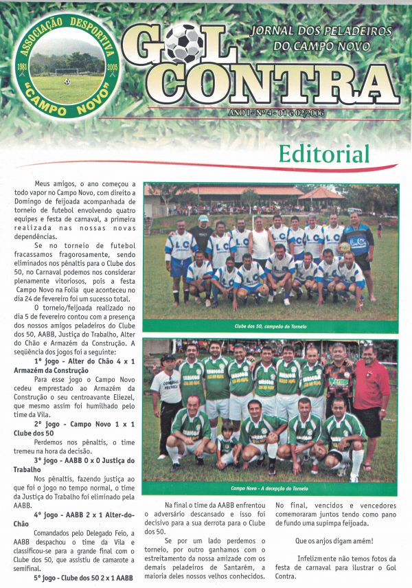 Jornal dos Peladeiros do Campo Novo