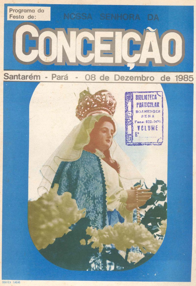 Programa da Festa de Nossa Senhora da Conceição